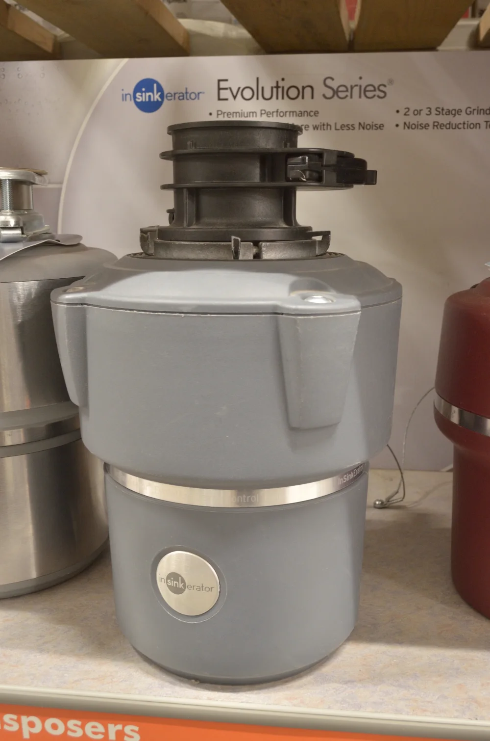 Garbage disposal installation near you: InSinkErator Evolution garbage disposal unit
